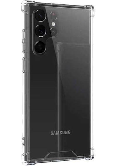 Galaxy S22 Ultra Uyumlu Nitro Anti Shock Silikon-renksiz Renksiz Renksiz