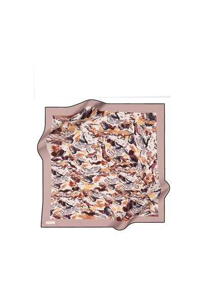 90x90 Pierre Cardin Tivil Eşarp Pudra-bej Pudra-bej