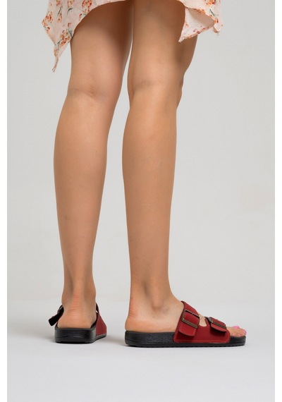 Carlaverde Anatomic Kadın Terlik 223705 Kırmızı
