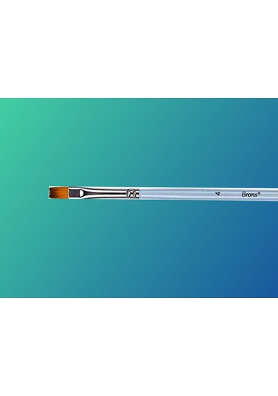 Brons 200F Serisi Yağlı Kısa Sap Fırça NO:4 (BR-2152)