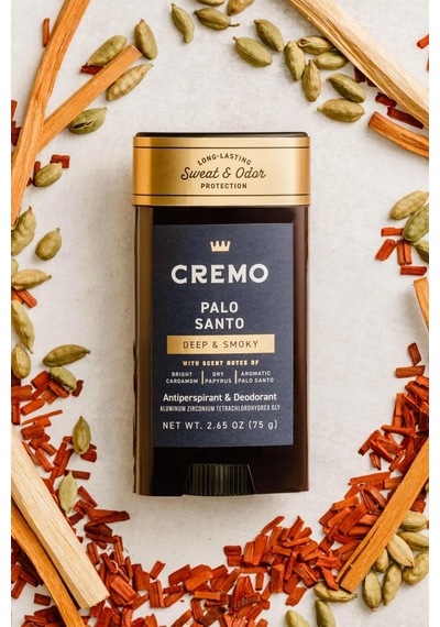 Cremo Palo Santo Antiperspirant Stick Deodorant 75gr
