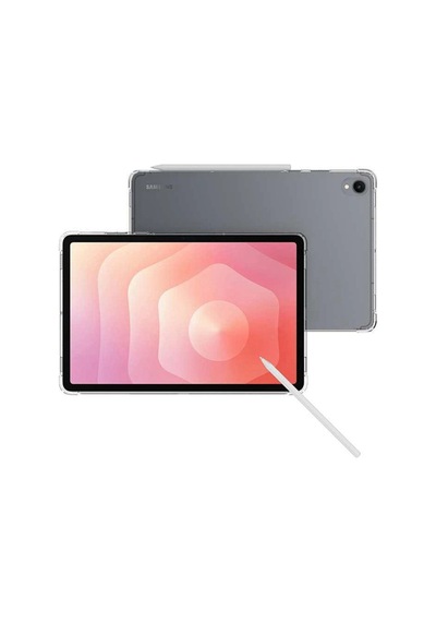 Samsung Galaxy Uyumlu, Tab S11 Kılıf Anti Shock Tablet Silikon - Şeffaf