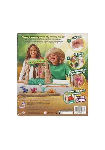 6066324 Bataklık Maceresı - Kinetic Sand Çok  Renkli