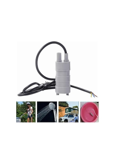 Jt-500 Dc 12v Su Sıvı Dalgıç Pompa 600litre/saat 17w Su Geçirmez Akvaryum Devridaim Motoru Sebil
