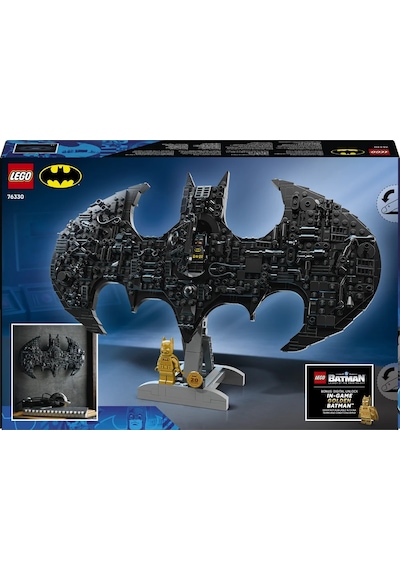 LEGO® DC Batman™: Batman Logosu 76330 – 12 Yaş Üzeri Çocuklar için Minifigür İçeren Yaratıcı Oyuncak Yapım Seti  (678 Parça)