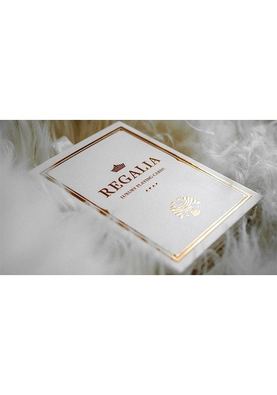 Cartamundi Shin Lim Regalia White Premium Oyun Kağıdı Limited Edition Koleksiyonluk İskambil Kartları