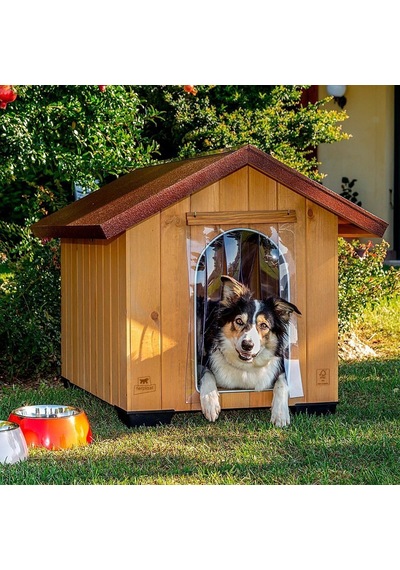 Ferplast Domus Ahşap Köpek Kulübesi Large