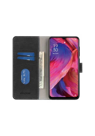 Oppo A73 Kilif Kroko Desen Kapakli Cüzdanli 489388190