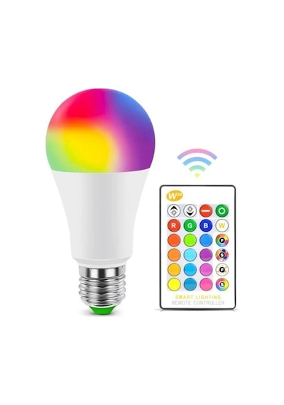 Uzlight Uzlıght Rgb Led Ampul 10w