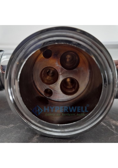 Hyperwell 3 Girişli Mutfak Bataryası - 3 Yollu Musluk 3 Fonksiyonlu Musluk - Sıcak, Soğuk, Arıtma