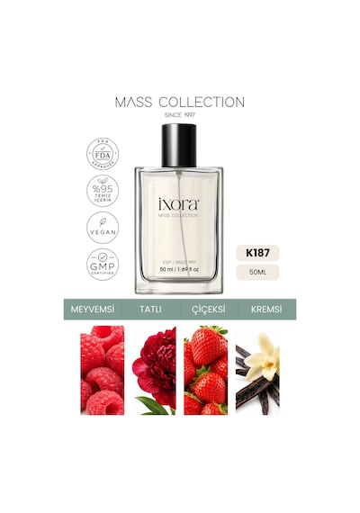 Ixora K187 Cool Lady Kadın Parfüm EDP 50 ML