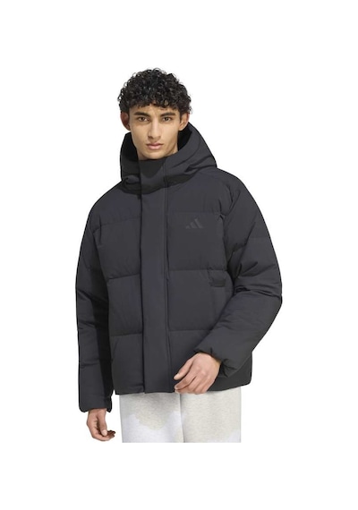 Adidas Down Puf Erkek Spor Mont - Kg1515 Siyah