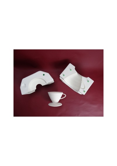 Kahve Demliği Dripper Dripper Sanatsal Seri