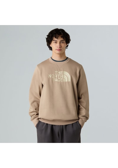 The North Face M Drew Peak Regular Crew Erkek Sweatshirt Nf0a89ekehx1 Gri