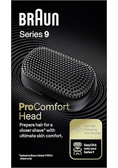 Braun Series 9 Procomfort Head Easyclick Sakal Hazırlama Başlığı Siyah