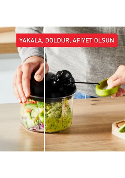 Tefal Manuel Rondo 900ml Buz Kırıcı Kit 001 Siyah