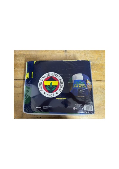 Fenerbahçe Yeni Sezon Palamut Desenli Tek Kişilik Battaniye Çok Renkli