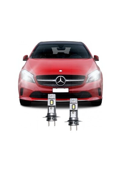 Mercedes A180 2012-2018 Led Kısa Far Ampulü Mini Led 2'li Set H7