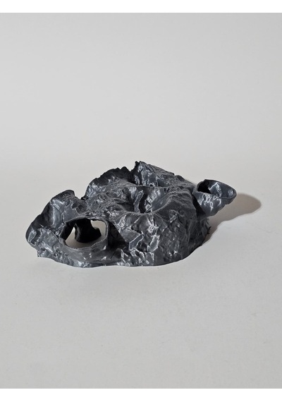 Desenli Mağara Akvaryum Dekoru - Dekoratif Akvaryum Maketi 22cm 64455673