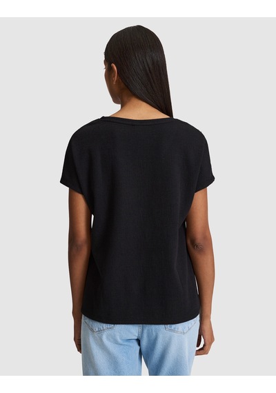 Pierre Cardin Kadın Siyah Tişört 50323604-vr046