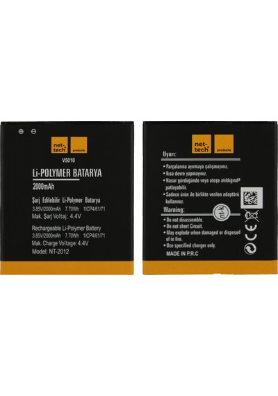 Teknonet Vestel Venüs V3 5010 Uyumlu Nettech Nt-2012 2000 Mah