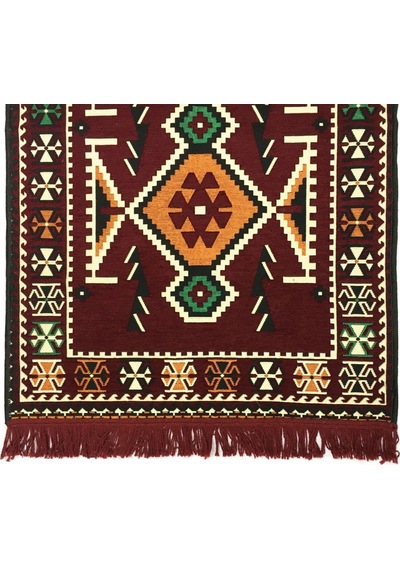 Shark Anadolu Kilim Bordo Renkli