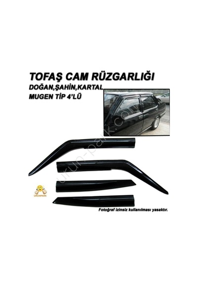 Tofaş Uyumlu Doğan Şahin Kartal 131 Mugen Cam Rüzgarlık Rüzgarlığı