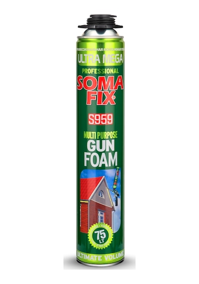 Somafix Ultra Mega Tabancalı Poliüretan Köpük 870 Ml S959