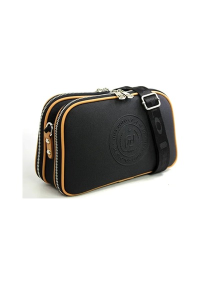 Just Polo Kadın Lakost Ayarlanabilir Askılı Çapraz Omuz Çantası Shoulder Bag Siyah - Taba