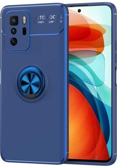 Xiaomi Poco X3 Gt Kılıf Zore Ravel Silikon Kapak Mavi