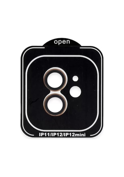 iPhone  Uyumlu  11 Pvd Metal Kamera Lens - Turuncu