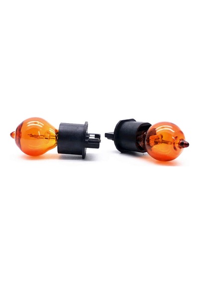 2 Adet Pwy24w 12v 24w Standart Halojen Ampül Turuncu