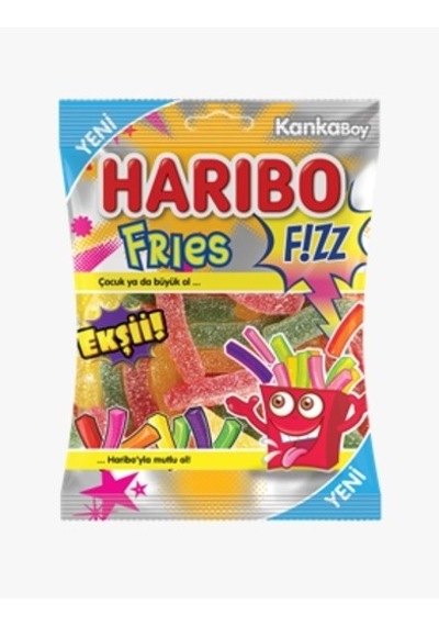 Haribo Fries Ekşi 70 Gr 24 Adet
