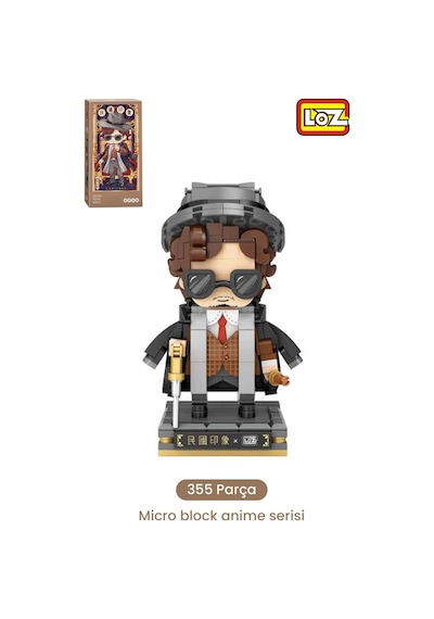Loz Micro Anime Serisi 1554 Modeli 355 Parça Dekoratif Oyuncak Yapım Seti Yapı Blok Loz Micro Anime Serisi 1554 Modeli 355 Parça Dekoratif Oyuncak Yapım Seti Yapı Blok