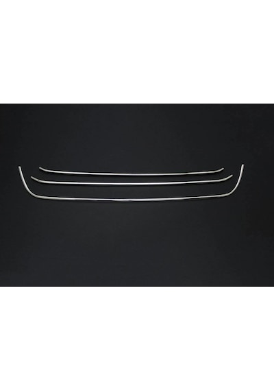 VW AMAROK 2010 2015 ÖN TAMPON ÇITASI 3 PRÇ PASLANMÖAZ ÇELİK KROM