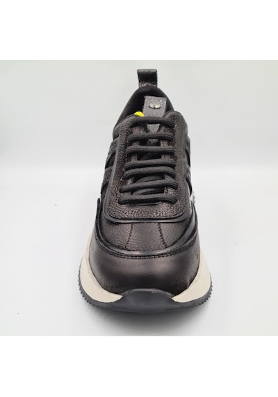 Mammamia D25ka-3700 Siyah Nubuk Siyah Faber Hakiki Deri Kadın Günlük Sneaker Ayakkabı Siyah Mammamia D25ka-3700 Siyah Nubuk Siyah Faber Hakiki Deri Kadın Günlük Sneaker Ayakkabı Siyah