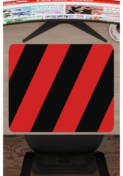 Siyah Kırmızı 48x40 Xl Taraftar Gaming Oyuncu Mouse Pad Kaymaz Taban Büyük Klavye Fare Altlığı Şerit