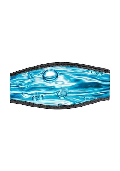 BestDivers Maske Arkalığı Open WATER Neopren Velkrolu Gümüş