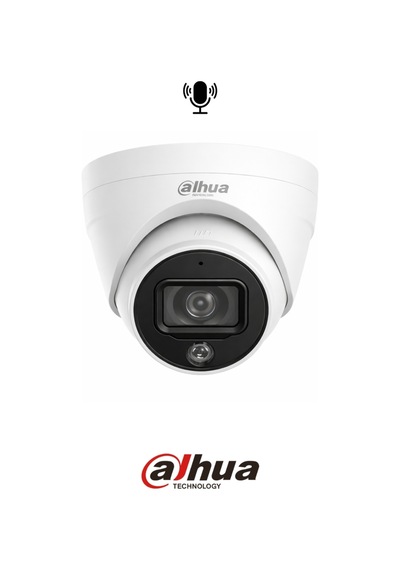 Ipc-hdw1230v-sa-0280b 2mp 2.8mm Starlight Dome Ip Kamera Sesli
