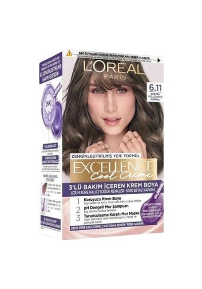 Loreal Excellence Boya 6-11 Ekstra K.küllü Kumral