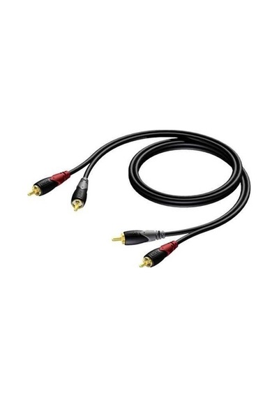 Procab Cla800 Çift Erkek Rca Jack - Çift Erkek Rca Jack - 3 Metre