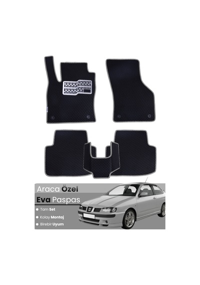 Seat Cordoba 2002-2009 Uyumlu Eva Paspas Tam Set Oto Paspas,araca Özel,kolay Montaj 962