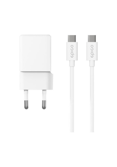 Epico Ultraboost Gan 20w Duvar Şarj Cihazı Ea20 1.2m Usb-c Kablolu