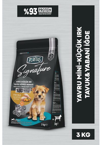 Peritas Signature Tavuklu Küçük Irk Yavru Köpek Maması 3 KG