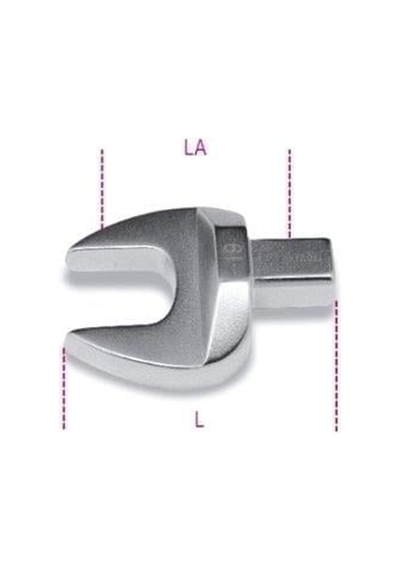 Beta 643 Açık Ağız Tork Anahtar Soketi 9x12-10mm
