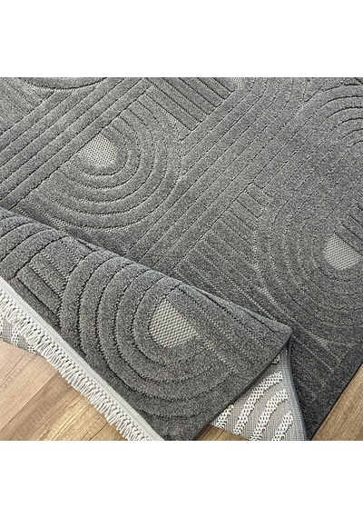 Hoom Rugs Level En270 Antrasit Modern Halı Antrasit
