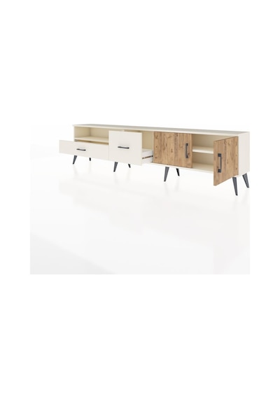 Arges Tv Ünitesi 2 Raflı 2 Çekmeceli 2 Kapaklı 220x30x51 Aytaşı-çam/aytaşı Atlas Çam/aytası - Aytası Arges Tv Ünitesi 2 Raflı 2 Çekmeceli 2 Kapaklı 220x30x51 Aytaşı-çam/aytaşı Atlas Çam/aytası - Aytası