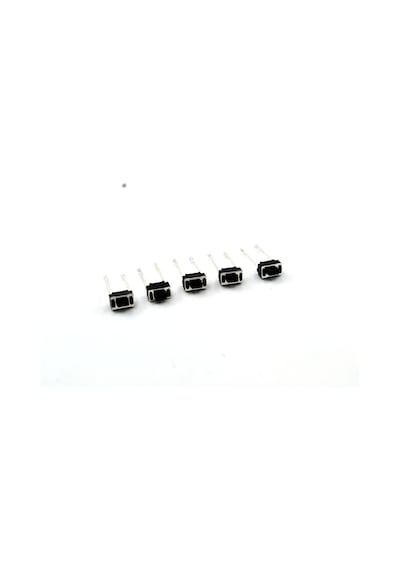 5 Adet Uzun Bacak Tact Switch Oto Uzaktan Kumanda Butonu