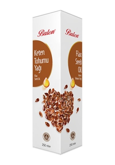 Balen Çörekotu + Keten Tohumu + Tatlı Badem Bitkisel Yağ Seti 3 x 250 ML