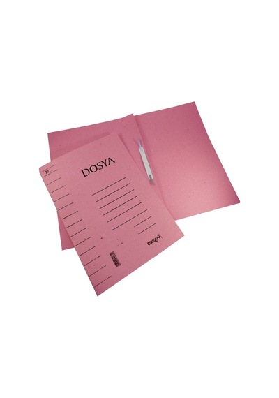 Tam Kapak Pembe Dosya - 6 Adet
